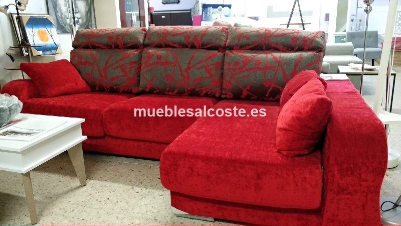 SOFA CHAISELONG MORADO-BLANCO