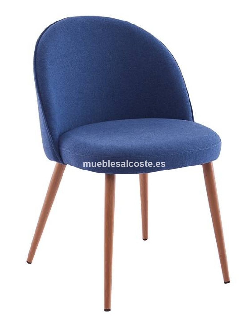 Silla nordica Rembrandt Azul