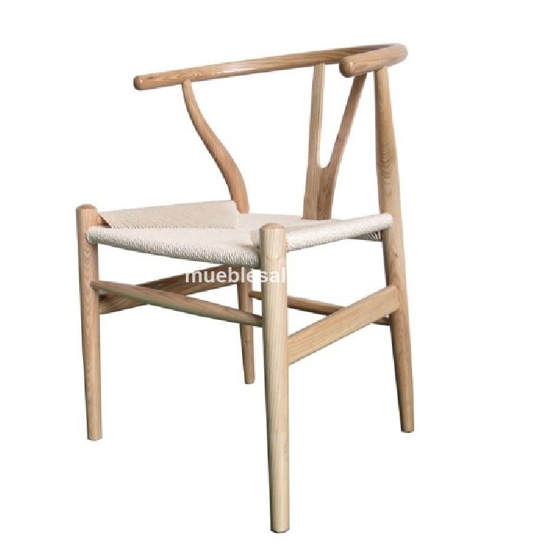 Silla Wishbone Roble Natural