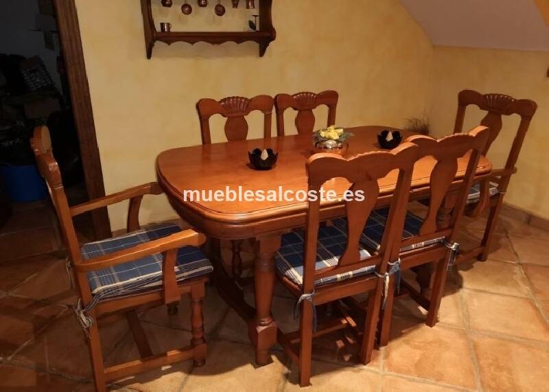 Mesa comedor y 6 sillas