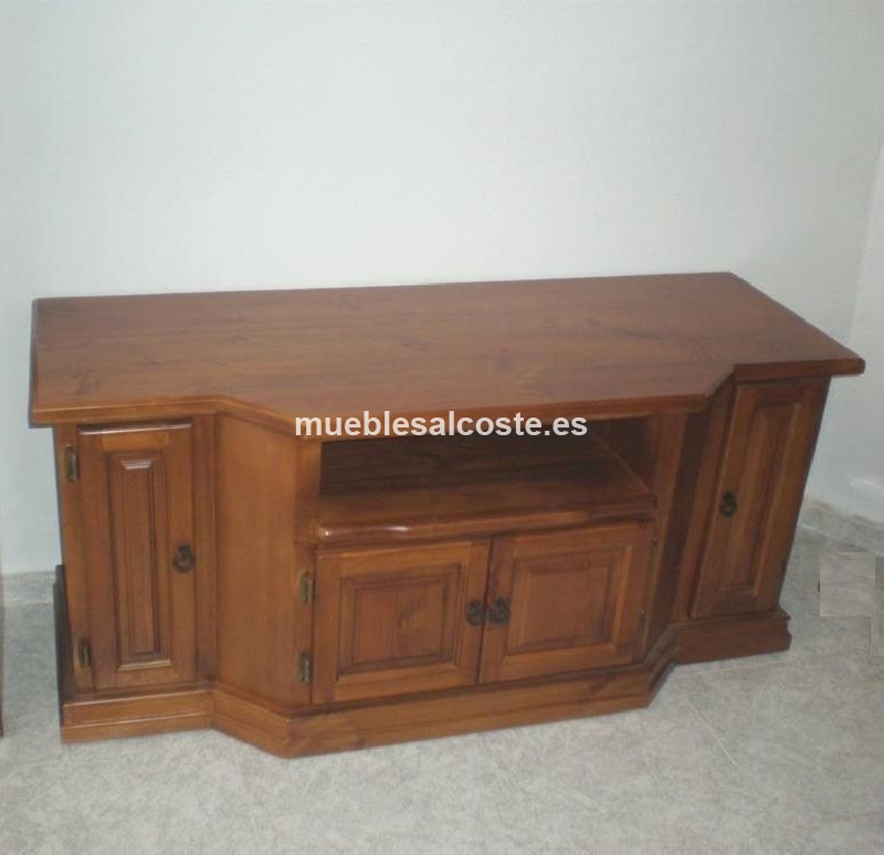 Mesa tv madera macizo